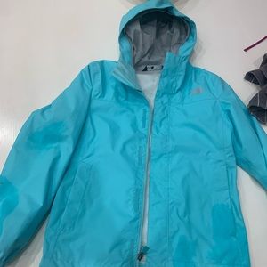 Girls Northface size Medium (10-12) Alta Vista rain jacket